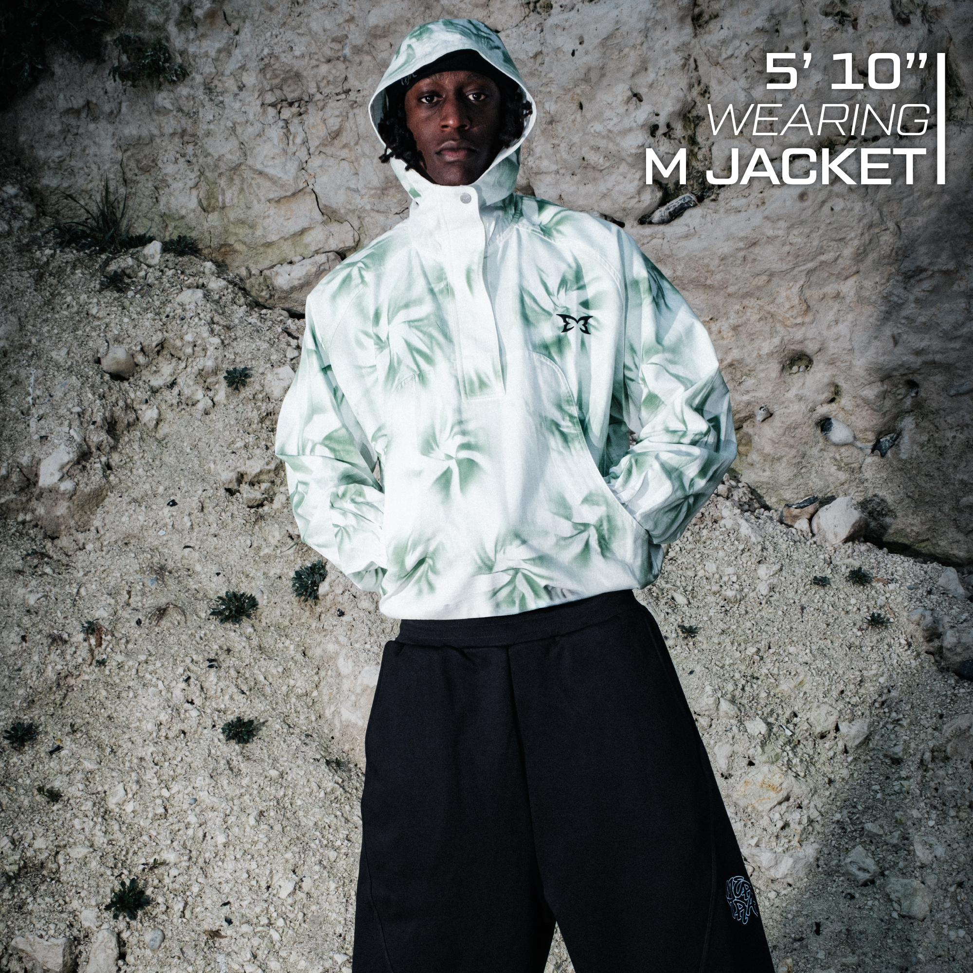 Hand Spray Pullover (Green / White)