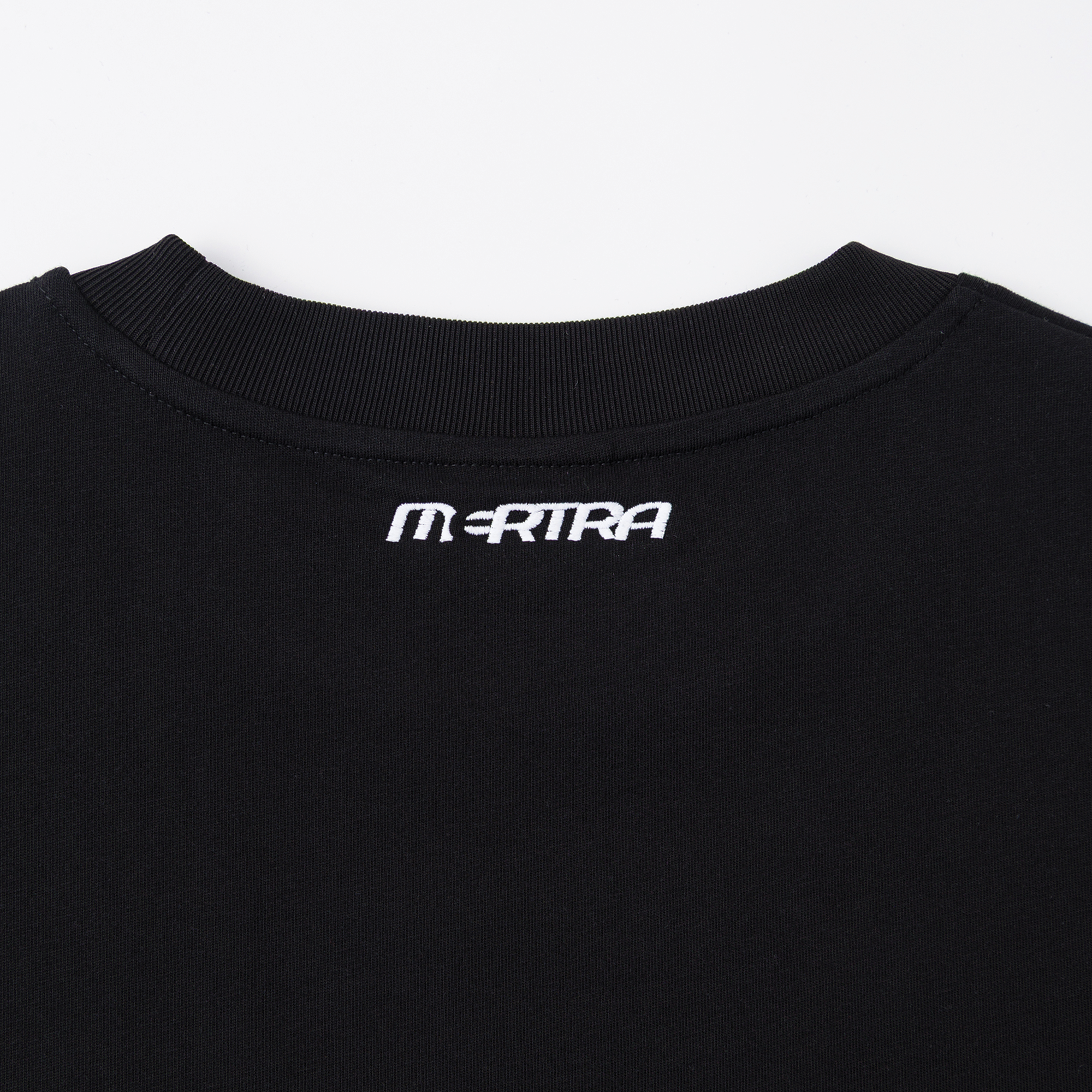 Stacked Logo Tee (Black)