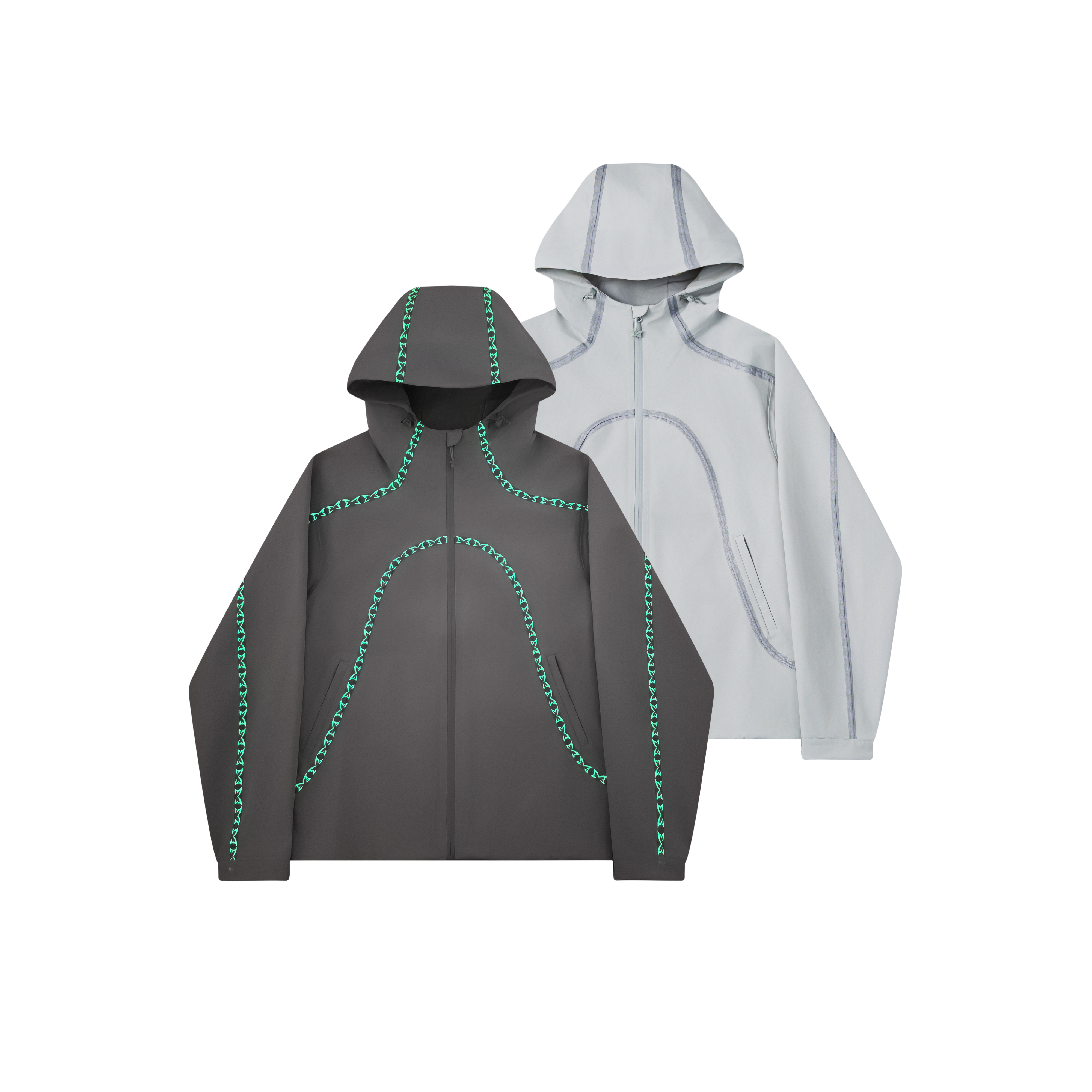 Seam Tape Jacket (Glow in the Dark)