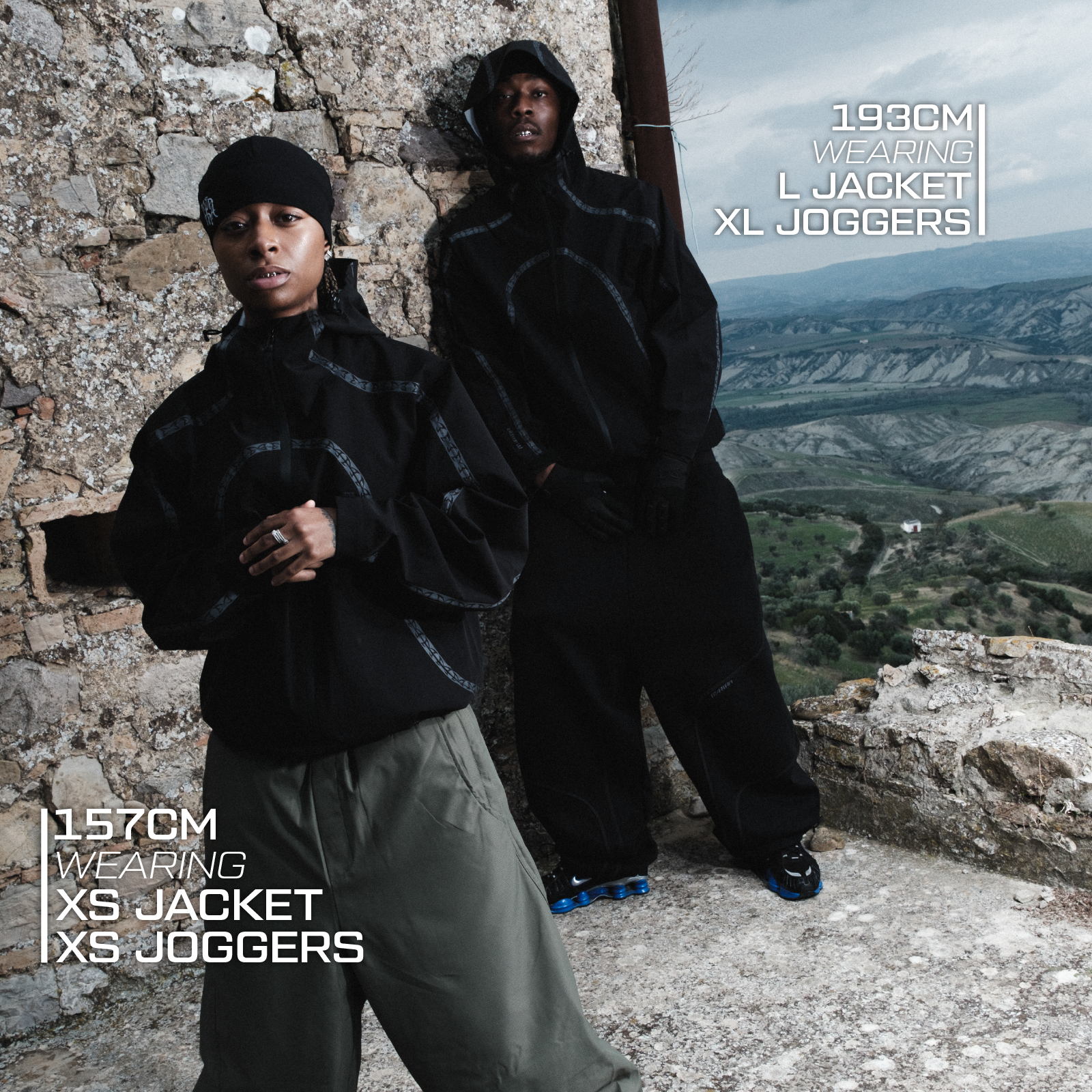 Seam Tape Jacket (Black)