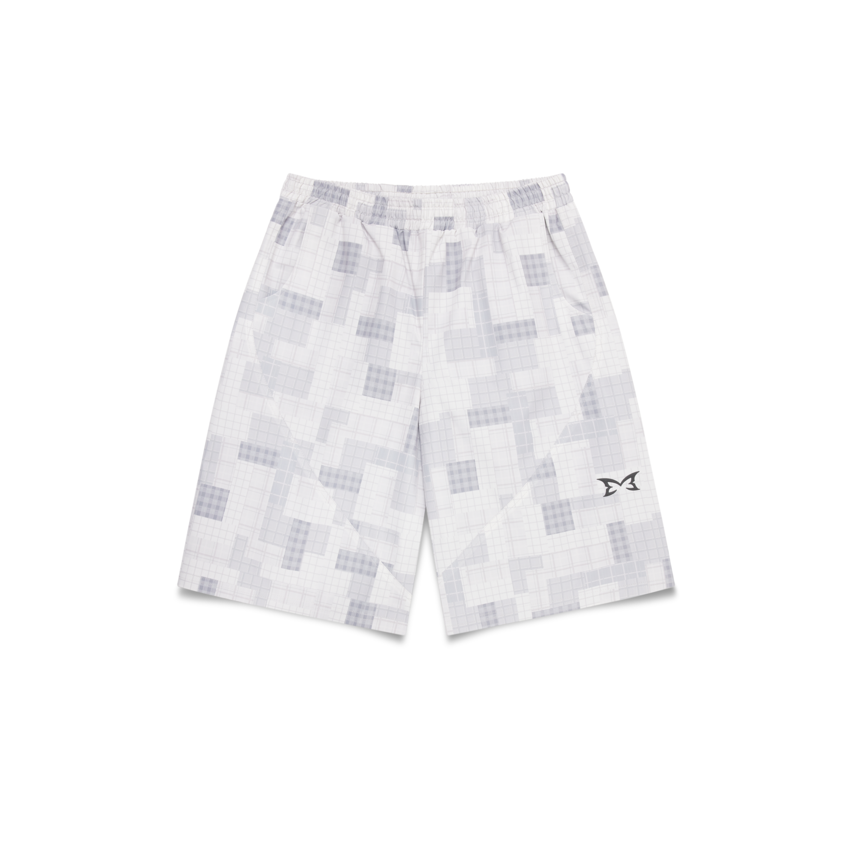 Patchwork Plaid Shorts