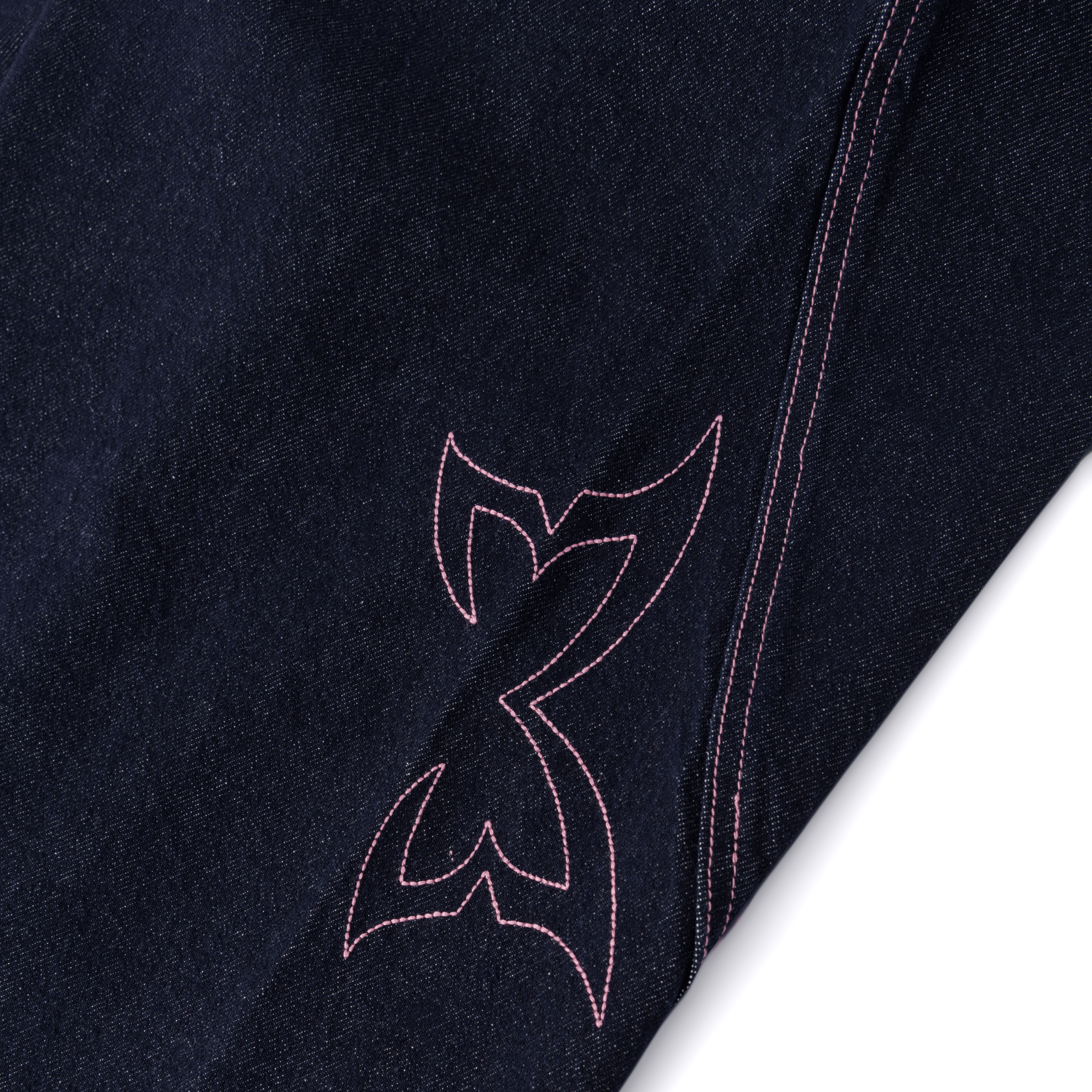 Reverse Bigstep Denim (Indigo / Pink)