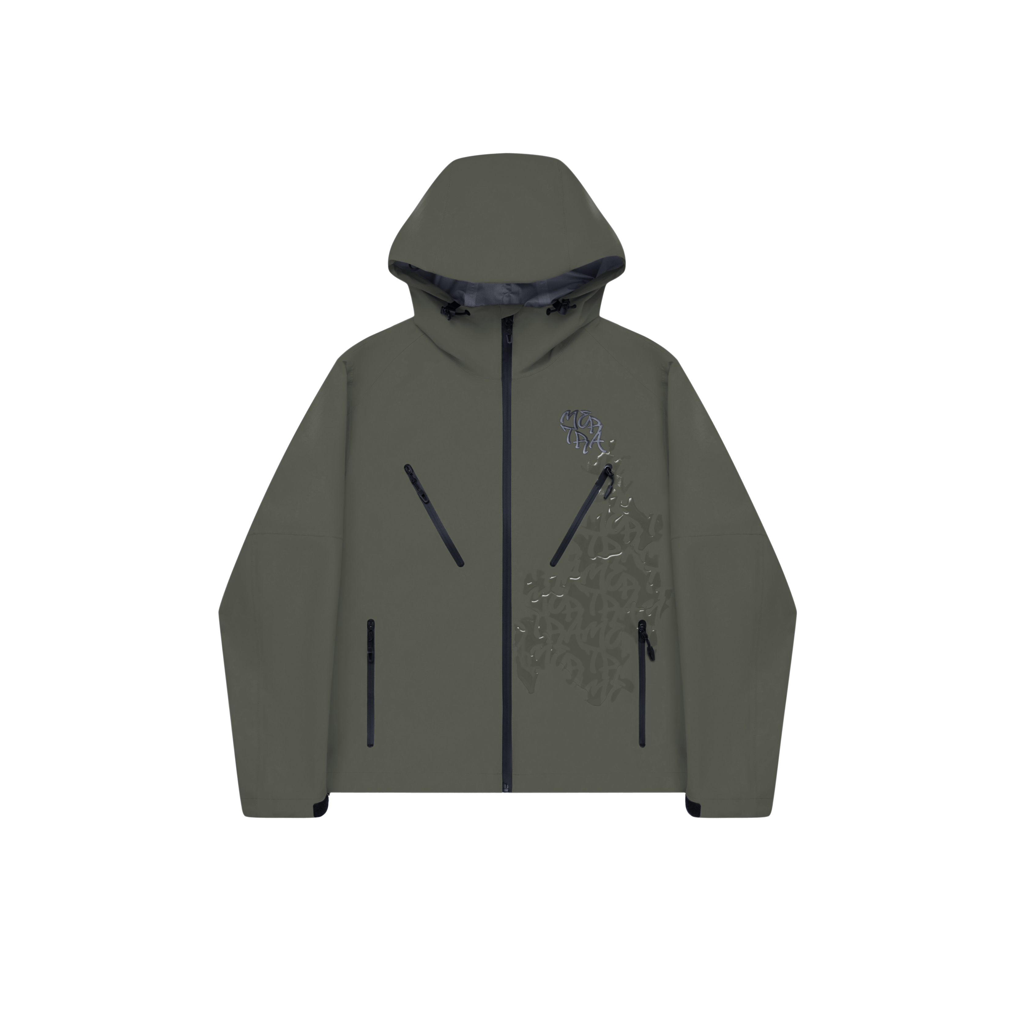 Monogram Shell Jacket (Green)