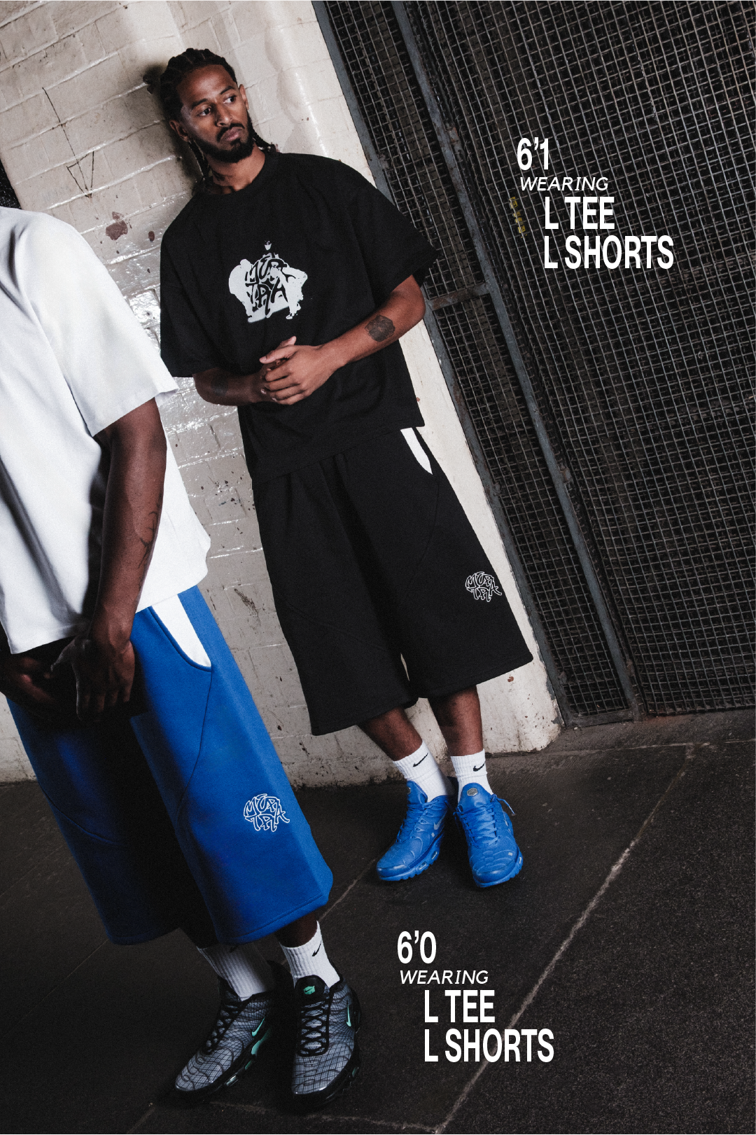 Bigstep Shorts (Black / White)