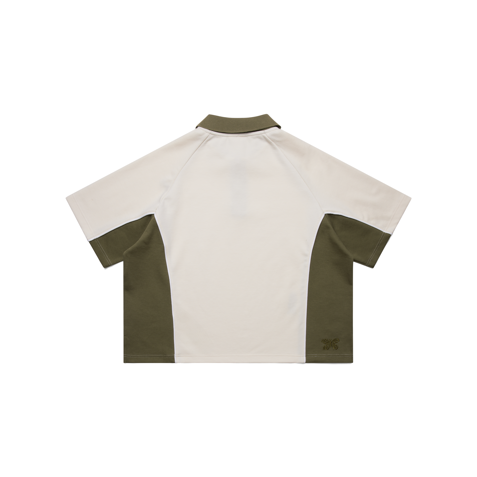 Waffle Polo (Khaki)