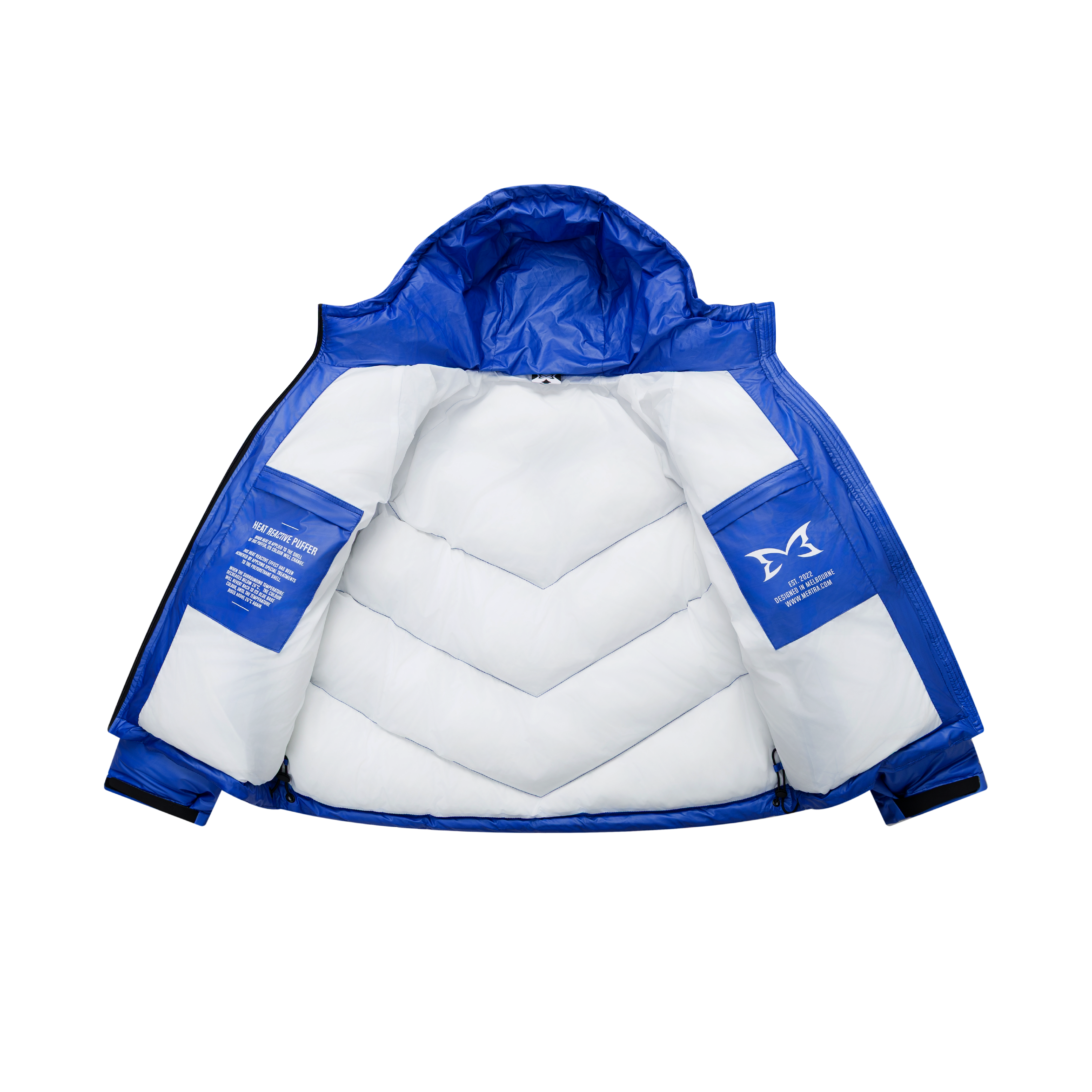 Heat Reactive Puffer (Blue)