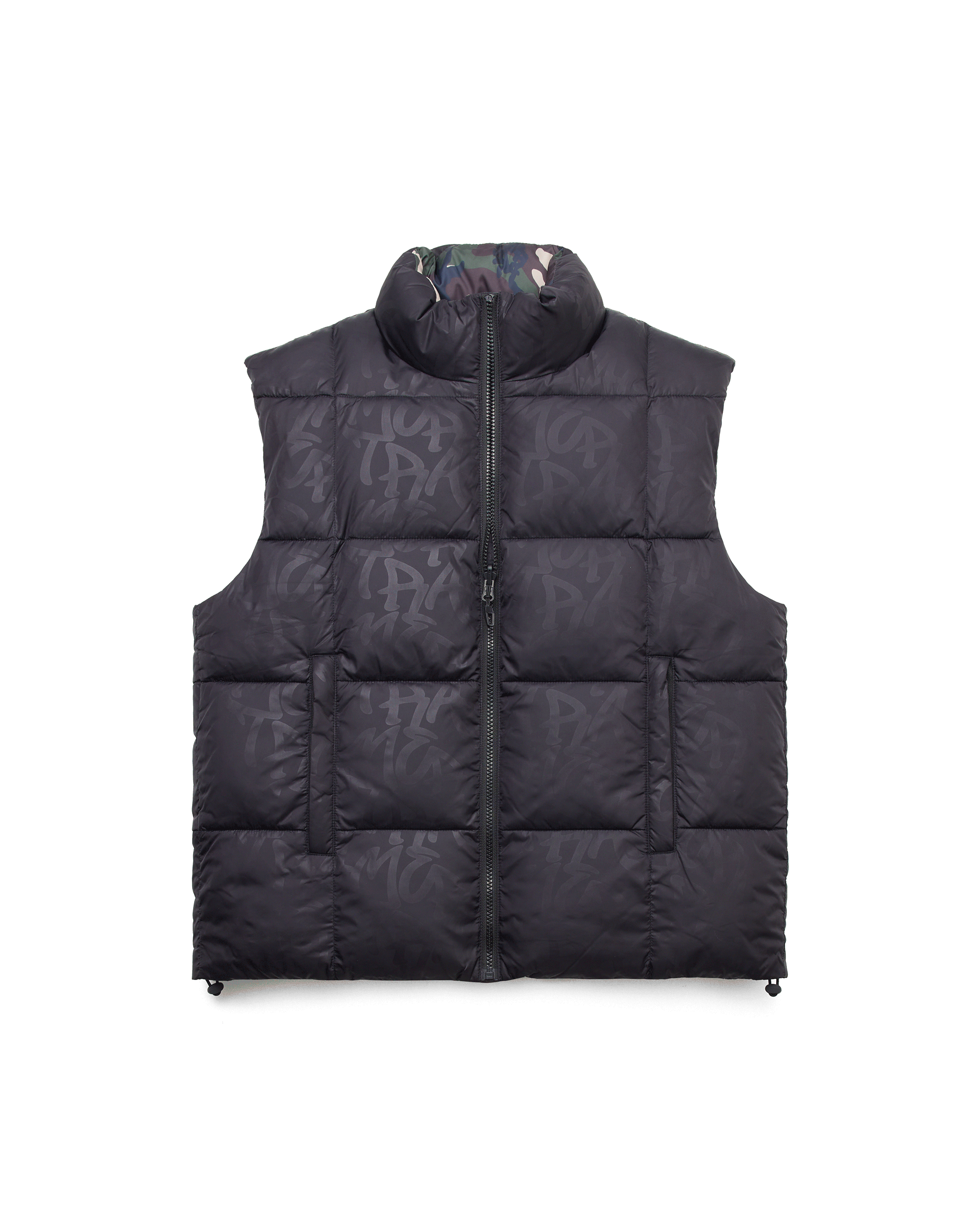 Reversible Camo Puffer Vest