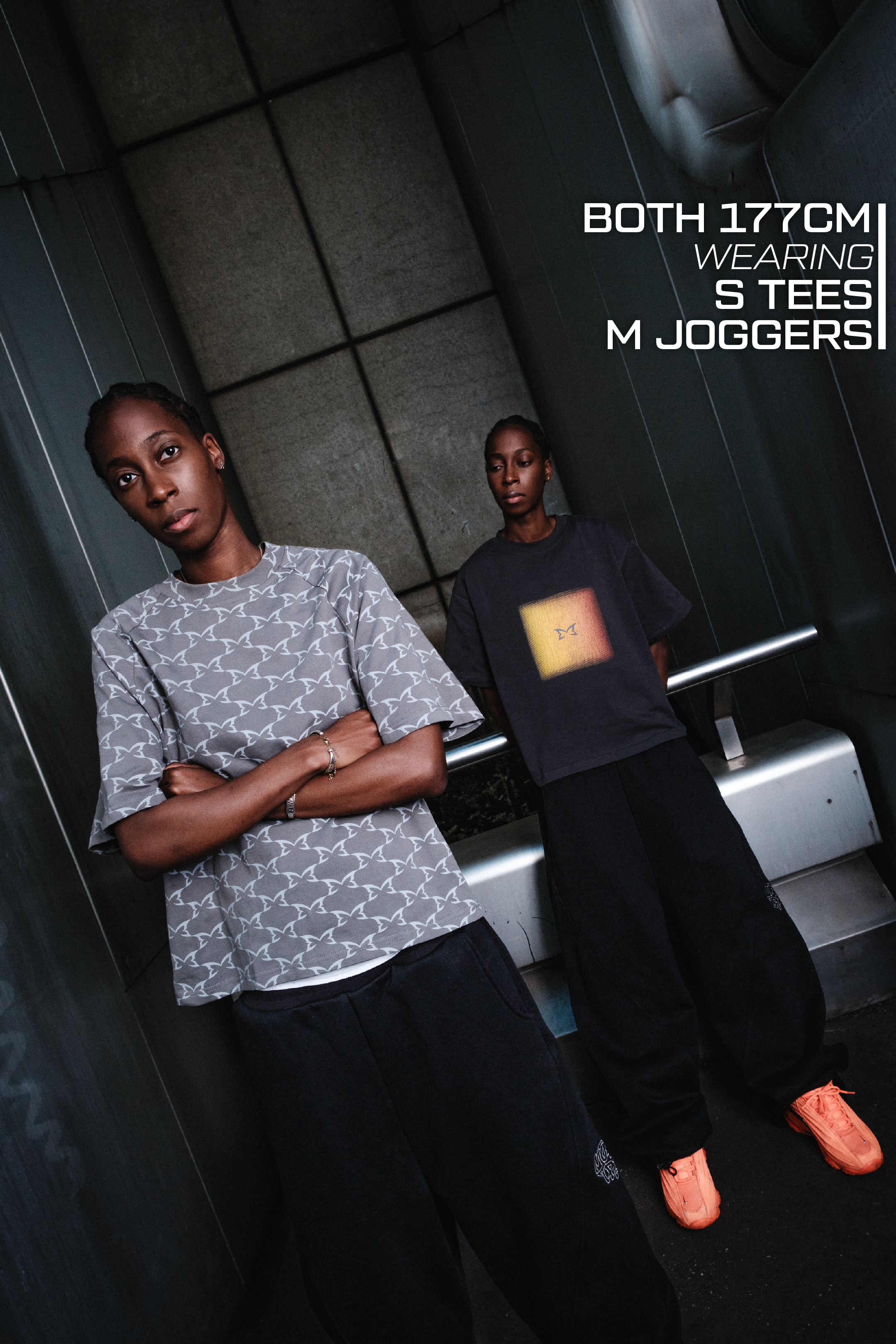 Cracked Tee (Charcoal)