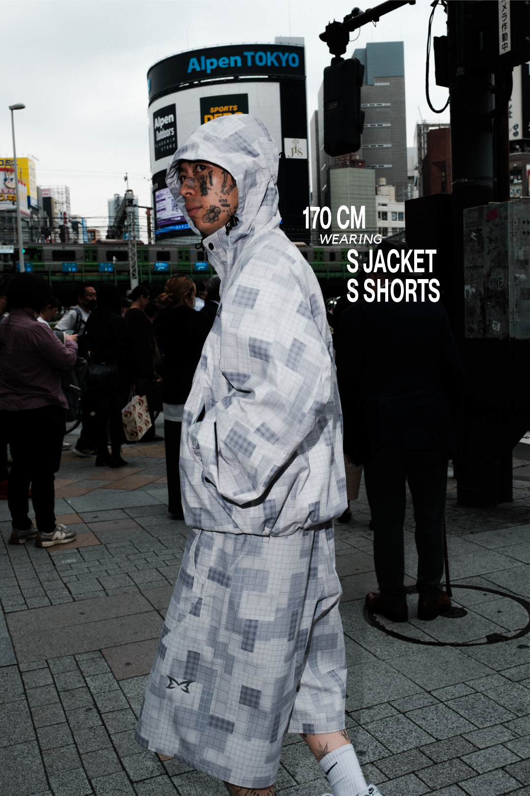 Patchwork Plaid Shorts