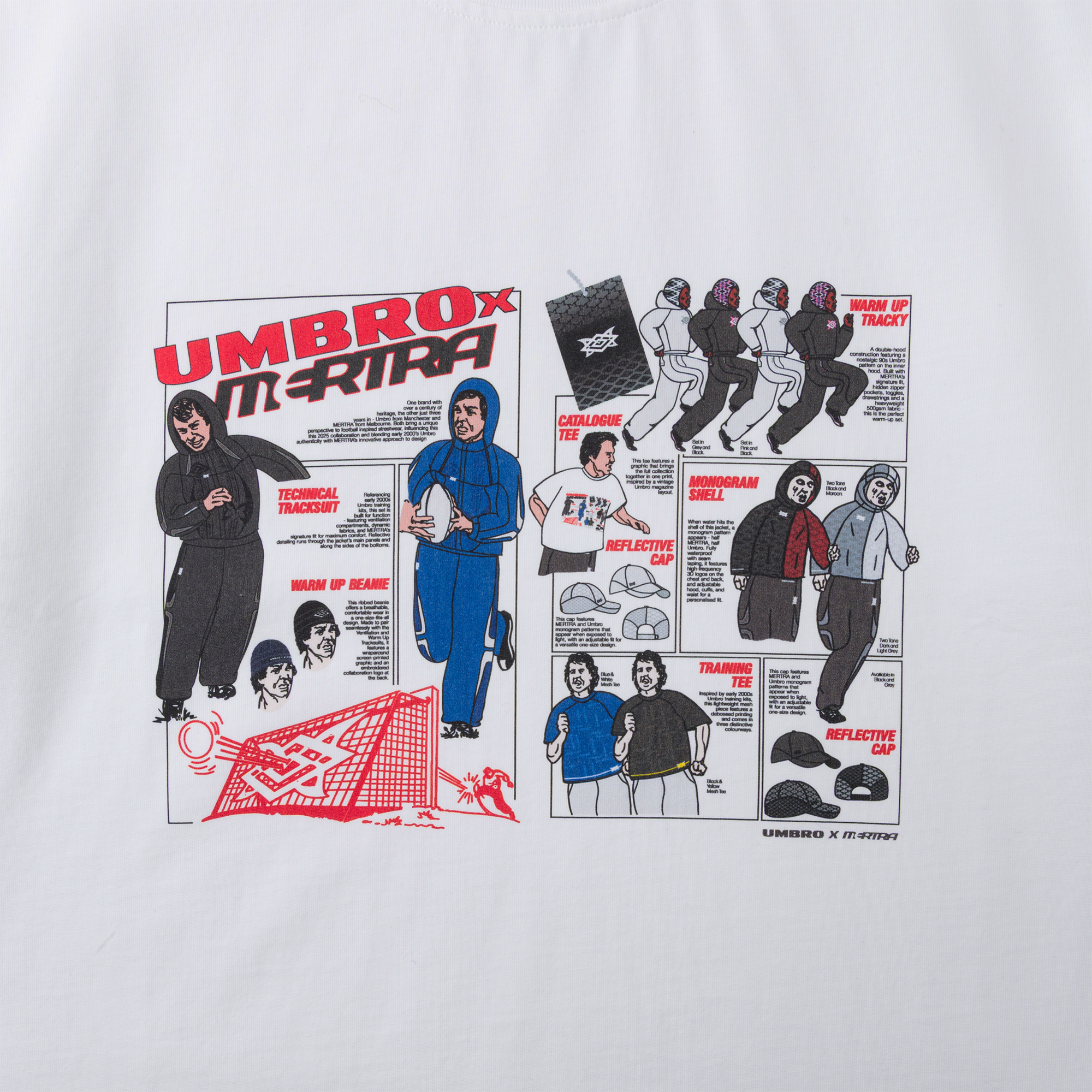MERTRA x Umbro Catalogue Tee