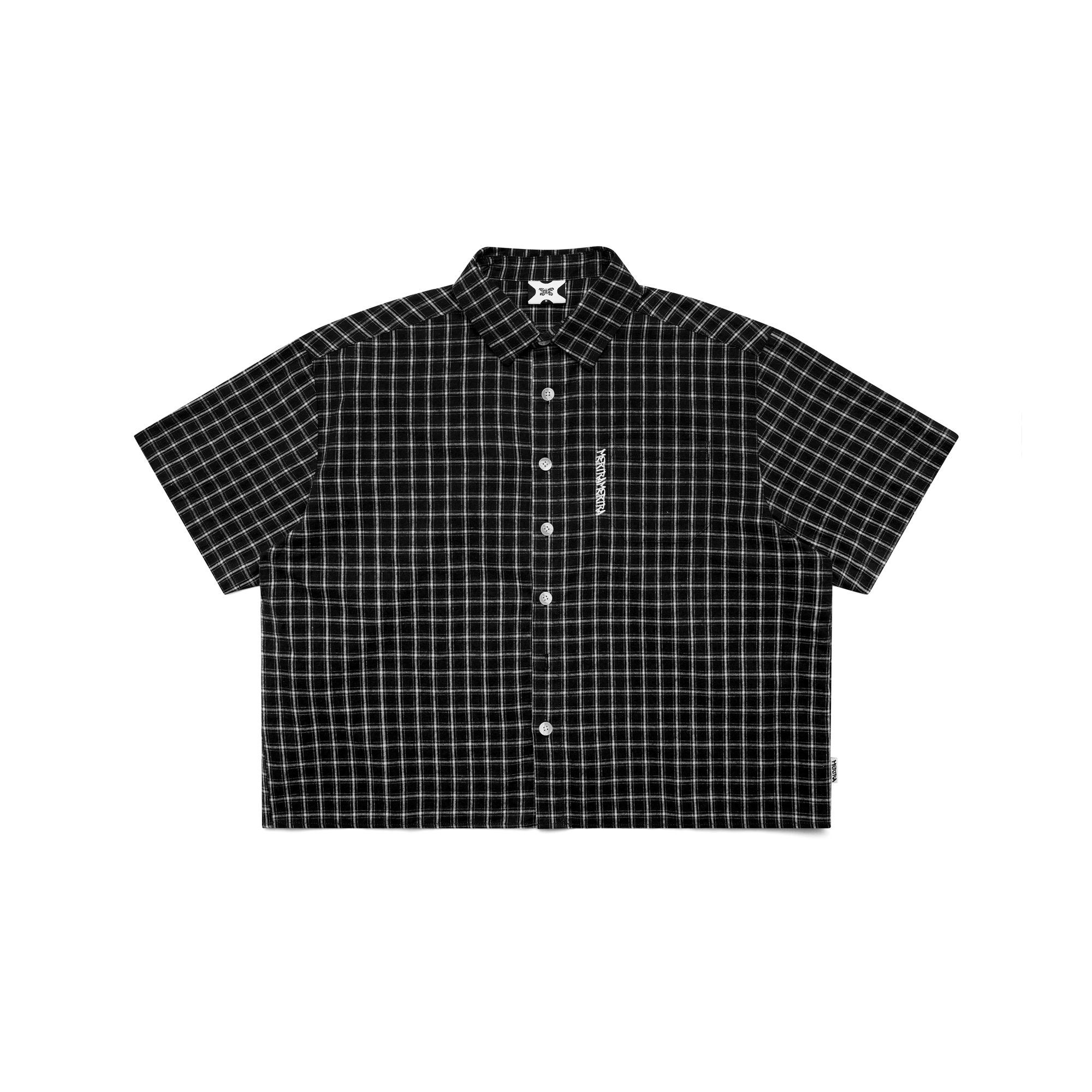 Plaid Shirt (Black)
